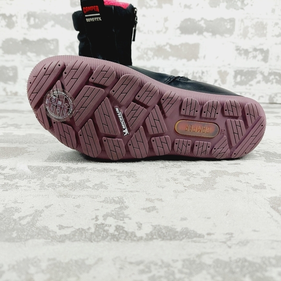 Camper Peu Pista GORE-TEX Black Ankle Boots W974 - Picture 8 of 12